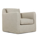 DADE OUTDOOR SLIPCOVER SWIVEL CHAIR