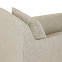 DADE OUTDOOR SLIPCOVER SWIVEL CHAIR