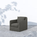 DADE OUTDOOR SLIPCOVER SWIVEL CHAIR
