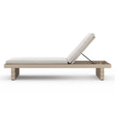 LEROY OUTDOOR CHAISE - WASHED BROWN