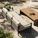 SHERWOOD OUTDOOR SOFA, BRONZE