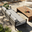SHERWOOD OUTDOOR SOFA, BRONZE