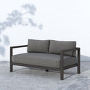SONOMA OUTDOOR SOFA, BRONZE