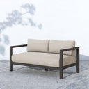 SONOMA OUTDOOR SOFA, BRONZE