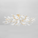Vintage Gold Leaf Marabec Semi Flush 48" by Hudson Valley, view 2