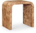 Cresthill Burl Wood End / Side Table - Natural