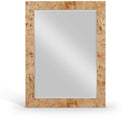 Cresthill Burl Wood Frame Mirror - Natural