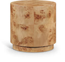 Burl Wood End Table - Natural
