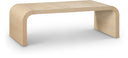 Cresthill Oak Wood Coffee Table - White
