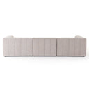 LANGHAM CHANNELED 3-PIECE SECTIONAL
