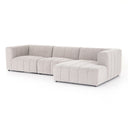 LANGHAM CHANNELED 3-PIECE SECTIONAL