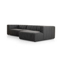 LANGHAM CHANNELED 3-PIECE SECTIONAL