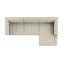 LANGHAM CHANNELED 3-PIECE SECTIONAL