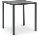 Maldives Aluminum Outdoor Patio Square Bar Table - Grey