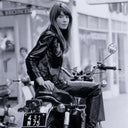 FRANÇOISE HARDY ON BIKE BY GETTY IMAGES