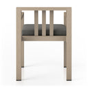 MONTEREY OUTDOOR DINING ARMCHAIR, WASHED BROWN