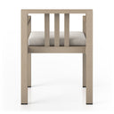 MONTEREY OUTDOOR DINING ARMCHAIR, WASHED BROWN