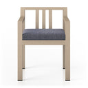 MONTEREY OUTDOOR DINING ARMCHAIR, WASHED BROWN