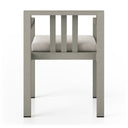 MONTEREY OUTDOOR DINING ARMCHAIR, WEATHERED GREY