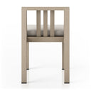 MONTEREY OUTDOOR DINING CHAIR, WASHED BROWN