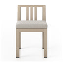 MONTEREY OUTDOOR DINING CHAIR, WASHED BROWN