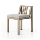 MONTEREY OUTDOOR DINING CHAIR, WASHED BROWN