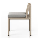 MONTEREY OUTDOOR DINING CHAIR, WASHED BROWN