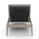 SHERWOOD OUTDOOR CHAISE, WEATHERED GREY