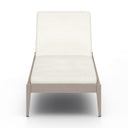 SHERWOOD OUTDOOR CHAISE, WEATHERED GREY