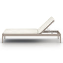 SHERWOOD OUTDOOR CHAISE, WEATHERED GREY