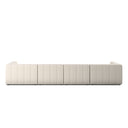LANGHAM CHANNELED 4-PIECE SECTIONAL