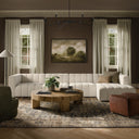 LANGHAM CHANNELED 4-PIECE SECTIONAL