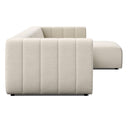 LANGHAM CHANNELED 4-PIECE SECTIONAL
