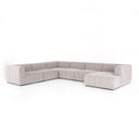 LANGHAM CHANNELED 6-PIECE SECTIONAL