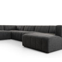 LANGHAM CHANNELED 6-PIECE SECTIONAL