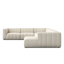 LANGHAM CHANNELED 6-PIECE SECTIONAL