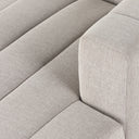 LANGHAM CHANNELED 5-PIECE SECTIONAL