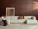 LANGHAM CHANNELED 5-PIECE SECTIONAL
