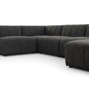 LANGHAM CHANNELED 5-PIECE SECTIONAL