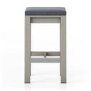 MONTEREY BAR + COUNTER STOOL, WEATHERED GREY