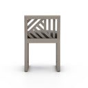 AVALON OUTDOOR DINING CHAIR, WEATHERED GREY