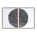 GLOBAL DISCO DIPTYCH, BLACK BY JESS ENGLE
