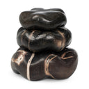 Petrified Wood Organic Sculpture, Set Of 3