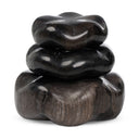 Petrified Wood Organic Sculpture, Set Of 3