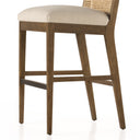 ANTONIA CANE ARMLESS BAR + COUNTER STOOL
