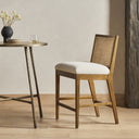 ANTONIA CANE ARMLESS BAR + COUNTER STOOL