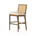 ANTONIA CANE ARMLESS BAR + COUNTER STOOL