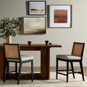 ANTONIA CANE ARMLESS BAR + COUNTER STOOL