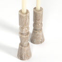 ROSETTE TAPER CANDLESTICKS