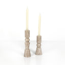 ROSETTE TAPER CANDLESTICKS